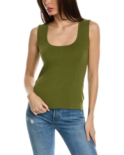 St John Scoop Tank In Green