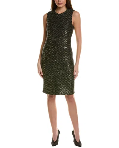 sachin and babi light blue dress St. John Evening Tweed Sleeveless Dress