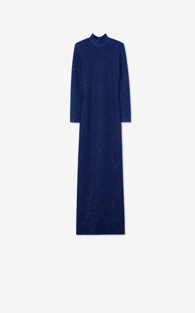 St John Sequin Stretch Lurex Gown In Psbl