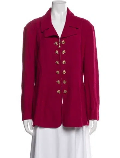 Pre-owned St John Set In Red