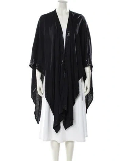 Pre-owned St John Shawl In Blue