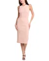 St John St. John Sheath Dress In Pink
