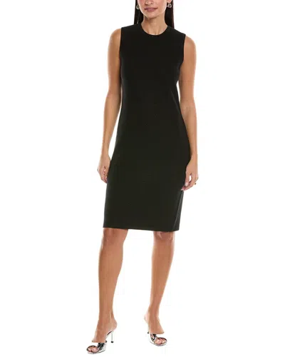 St John Sheath Dress In Black