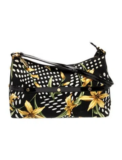 Pre-owned St John Shoulder Bag In Black