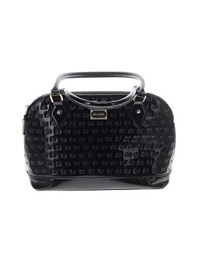 Pre-owned St John Shoulder Bag In Black