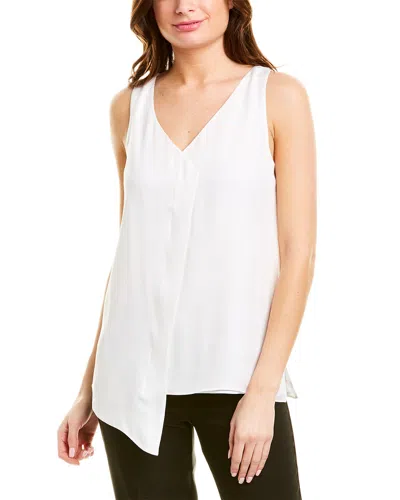 St John St. John Silk Top In White