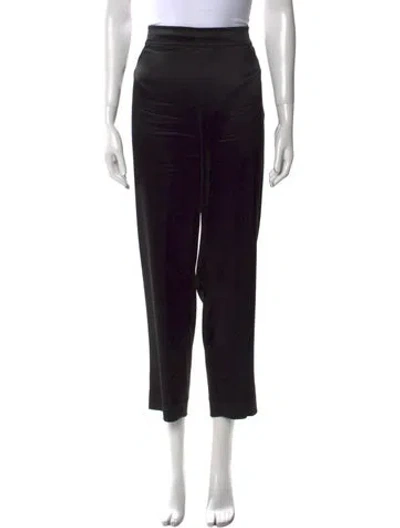 Pre-owned St John Skinny Leg Pants In Black