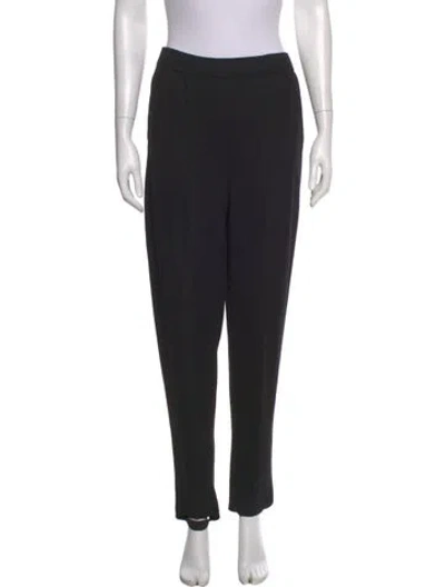 Pre-owned St John Skinny Leg Pants In Black