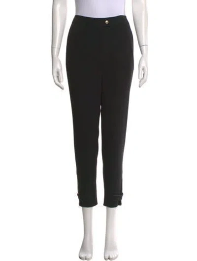 Pre-owned St John Skinny Leg Pants In Black