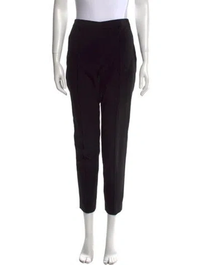 Pre-owned St John Skinny Leg Pants In Black