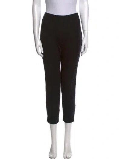 Pre-owned St John Skinny Leg Pants In Black