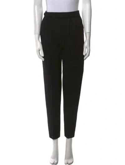 Pre-owned St John Skinny Leg Pants In Black