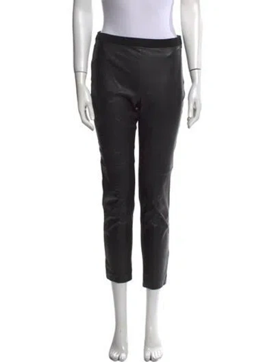Pre-owned St John Skinny Leg Pants In Black