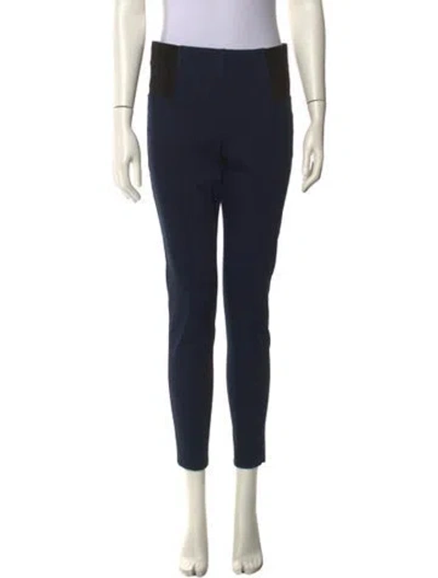Pre-owned St John Skinny Leg Pants In Black