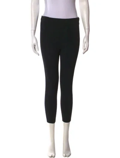 Pre-owned St John Skinny Leg Pants In Black