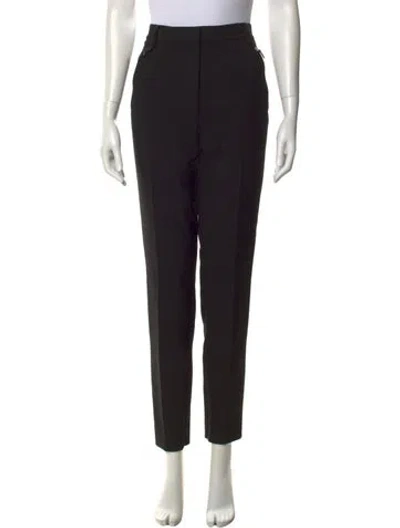 Pre-owned St John Skinny Leg Pants In Black