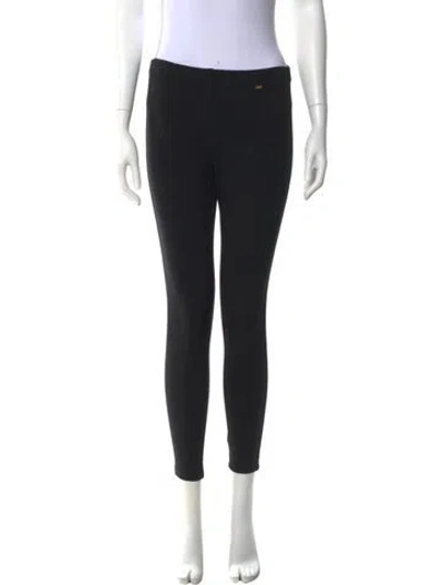Pre-owned St John Skinny Leg Pants In Black