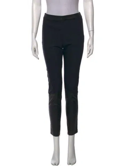Pre-owned St John Skinny Leg Pants In Black