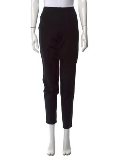 Pre-owned St John Skinny Leg Pants In Black