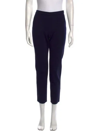 Pre-owned St John Skinny Leg Pants In Black