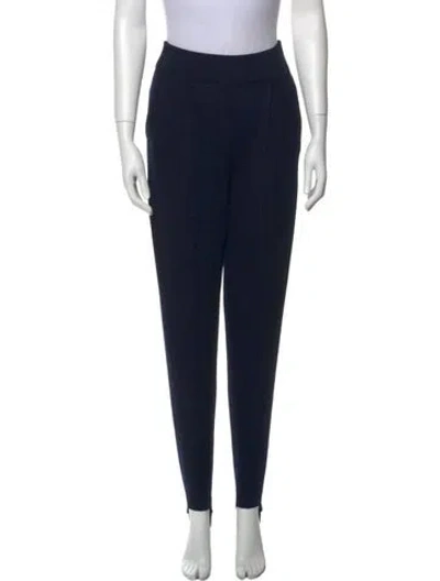 Pre-owned St John Skinny Leg Pants In Black