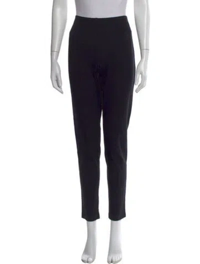 Pre-owned St John Skinny Leg Pants In Black