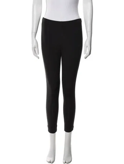 Pre-owned St John Skinny Leg Pants In Black
