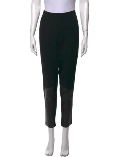 Pre-owned St John Skinny Leg Pants In Black