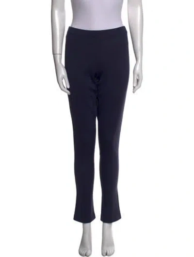 Pre-owned St John Skinny Leg Pants In Blue