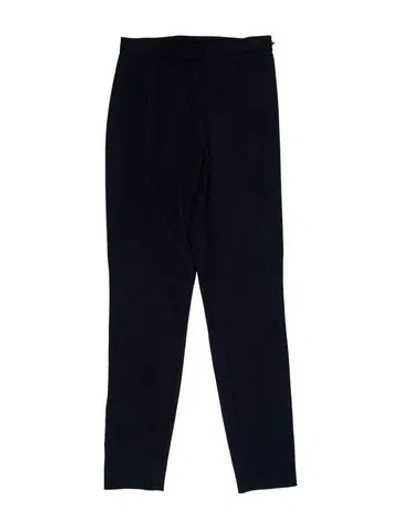 Pre-owned St John Skinny Leg Pants In Blue