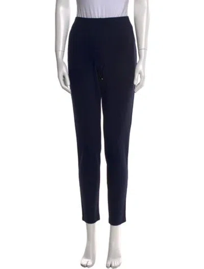 Pre-owned St John Skinny Leg Pants In Blue