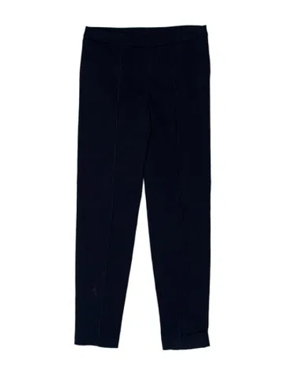 Pre-owned St John Skinny Leg Pants In Blue