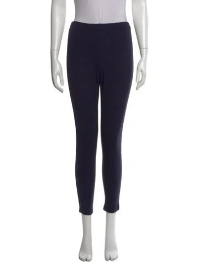 Pre-owned St John Skinny Leg Pants In Blue