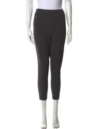 Pre-owned St John Skinny Leg Pants In Gray