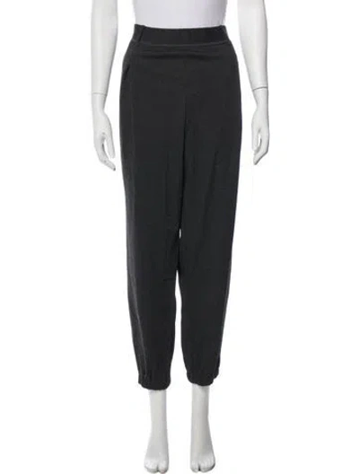 Pre-owned St John Skinny Leg Pants In Gray