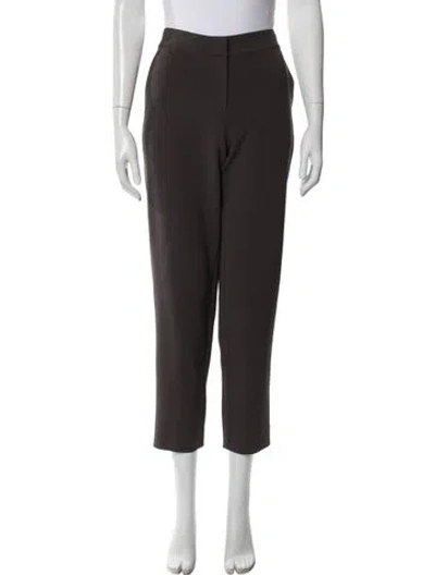 Pre-owned St John Skinny Leg Pants In Grey
