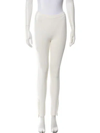 Pre-owned St John Skinny Leg Pants In Neutral