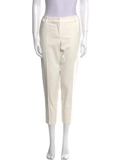 Pre-owned St John Skinny Leg Pants In Neutral