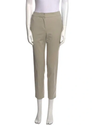 Pre-owned St John Skinny Leg Pants In Neutral