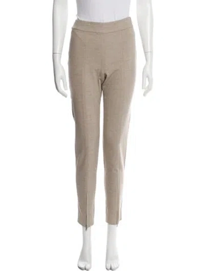 Pre-owned St John Skinny Leg Pants In Neutral