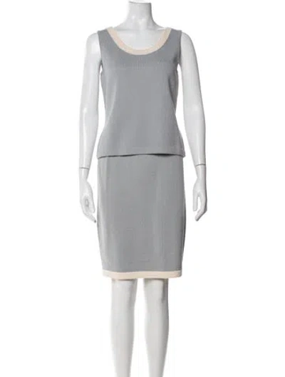Pre-owned St John Skirt Set In Multi