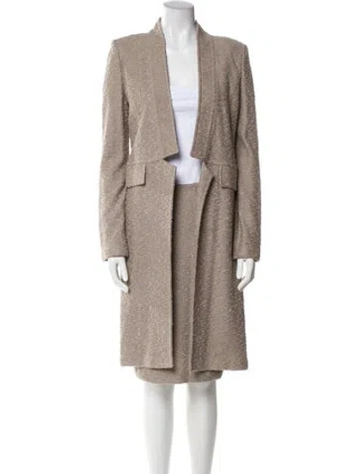 Pre-owned St John Skirt Set In Neutral