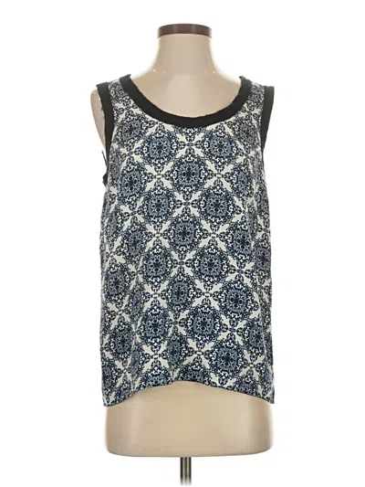 Pre-owned St John Sleeveless T-shirt In Blue