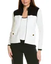 St John St. John Spectator Stretch Jacket In Black