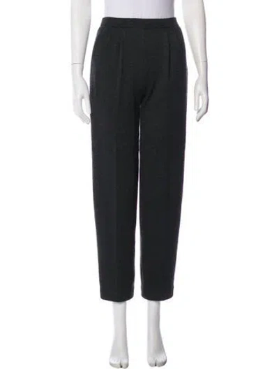 Pre-owned St John Straight Leg Pants In Blue