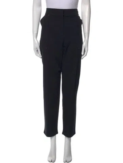 Pre-owned St John Straight Leg Pants In Blue