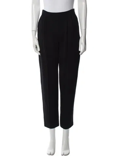 Pre-owned St John Straight Leg Pants In Blue