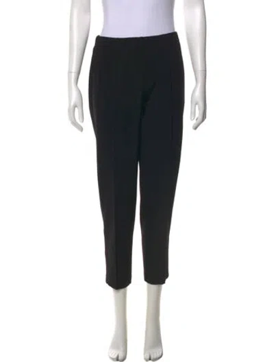 Pre-owned St John Straight Leg Pants In Blue