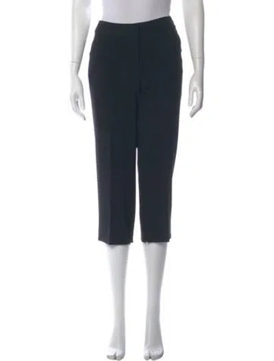 Pre-owned St John Straight Leg Pants In Blue
