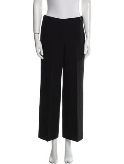 Pre-owned St John Straight Leg Pants In Blue